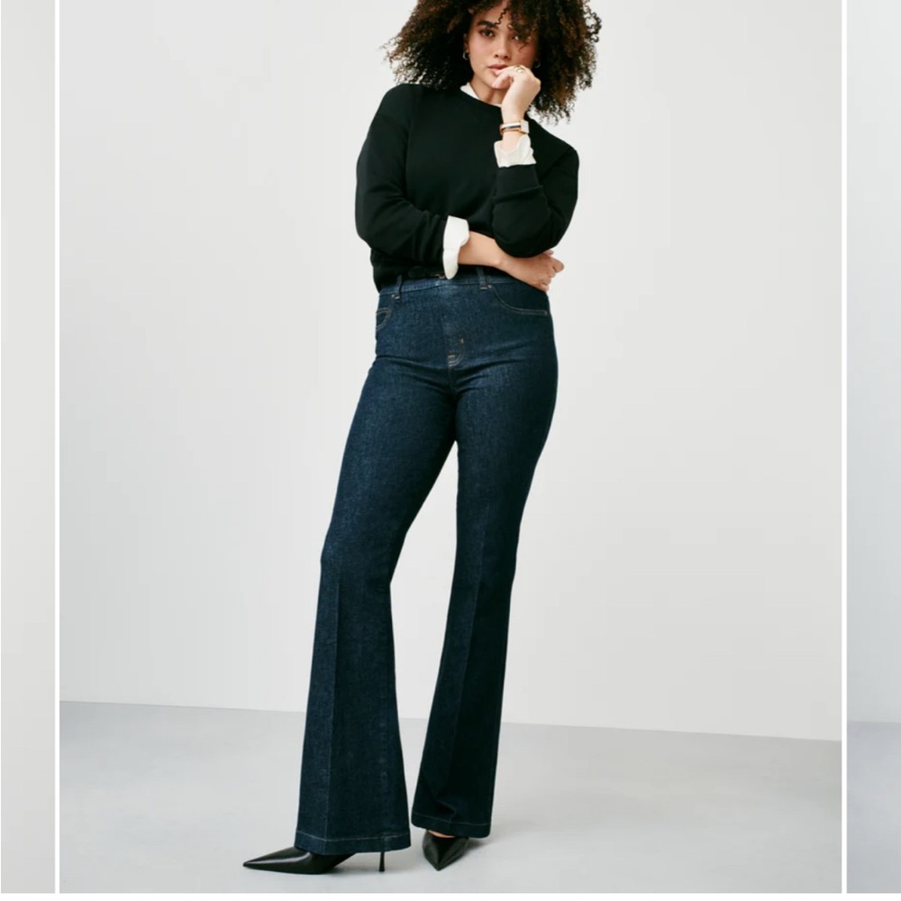 SPANX Indigo Denim Pants